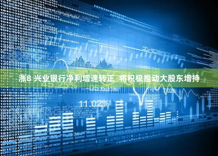 涨8 兴业银行净利增速转正  将积极推动大股东增持