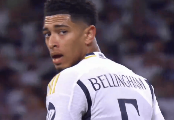 趣策略 贝林厄姆本场数据: 1次关键传球, 对抗12胜9, 6次抢断